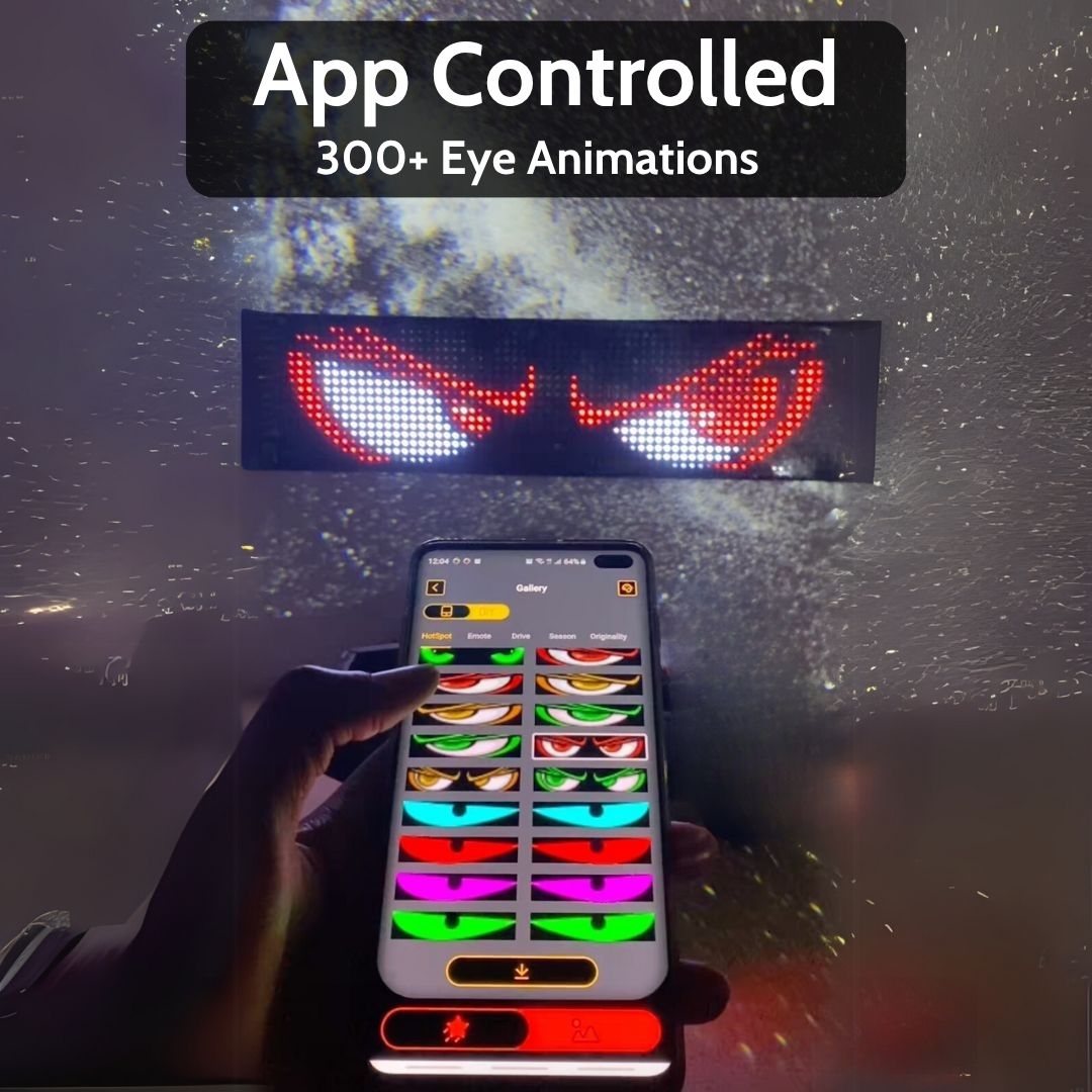 Electra Eyes - LED Animated Eyes