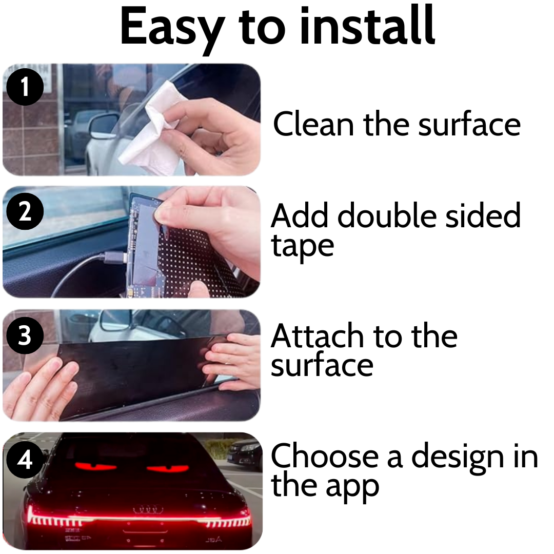 Electra Eyes - LED Animated Eyes