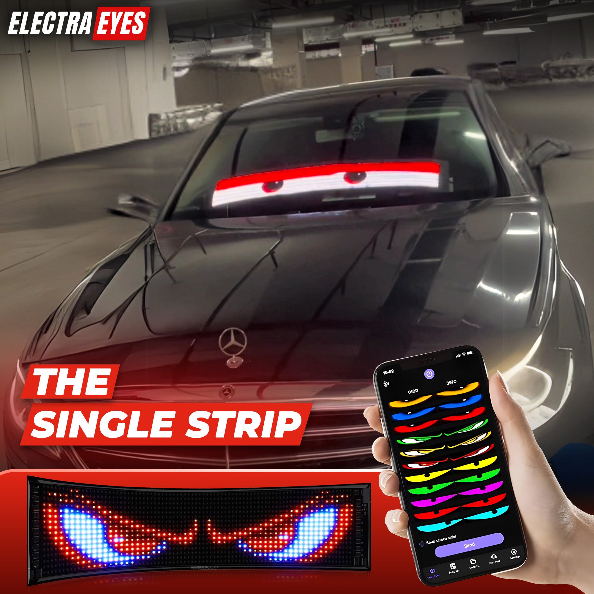 Electra Eyes - LED Animated Eyes