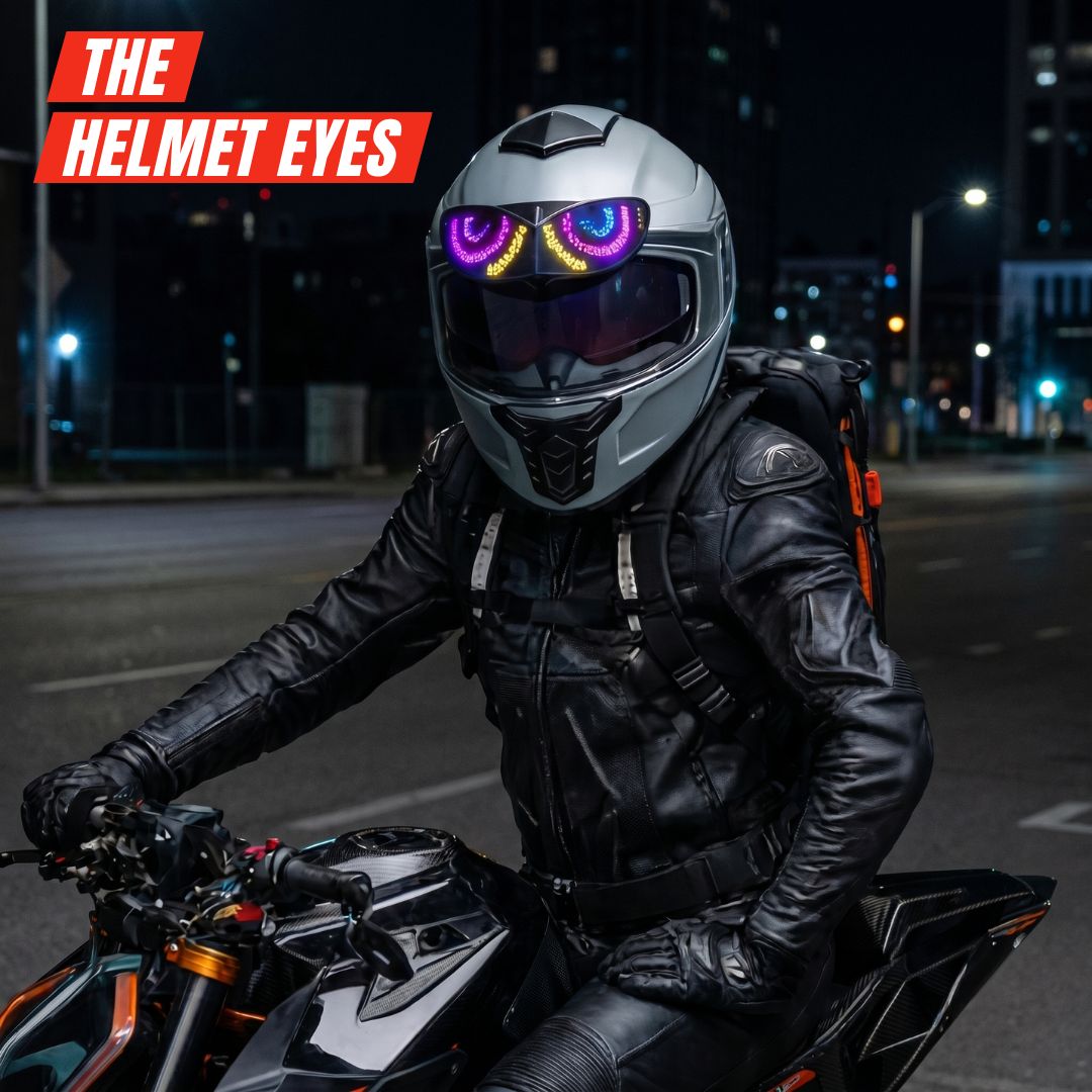 Moto Helmet Eyes