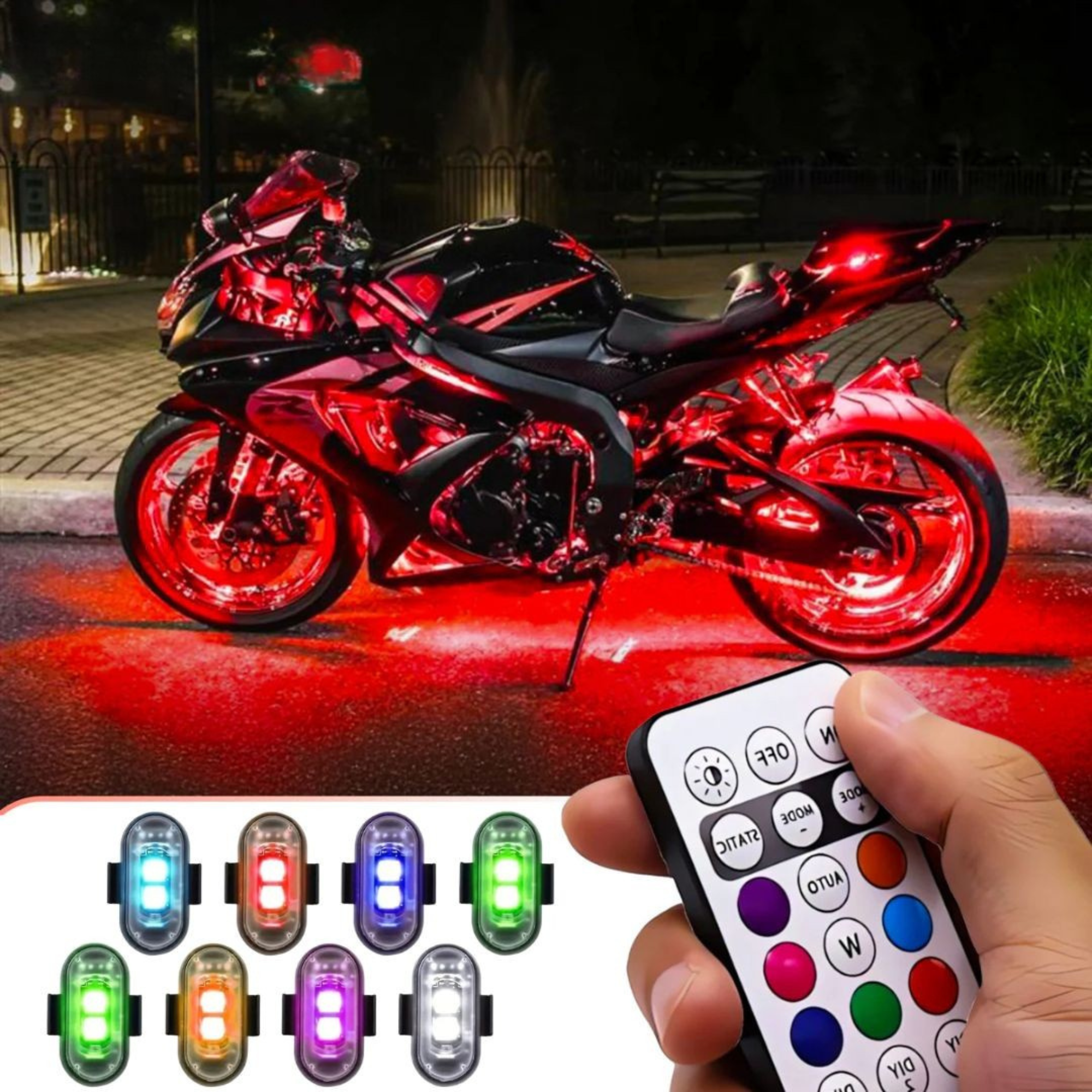 Easy Install Moto Light Kit