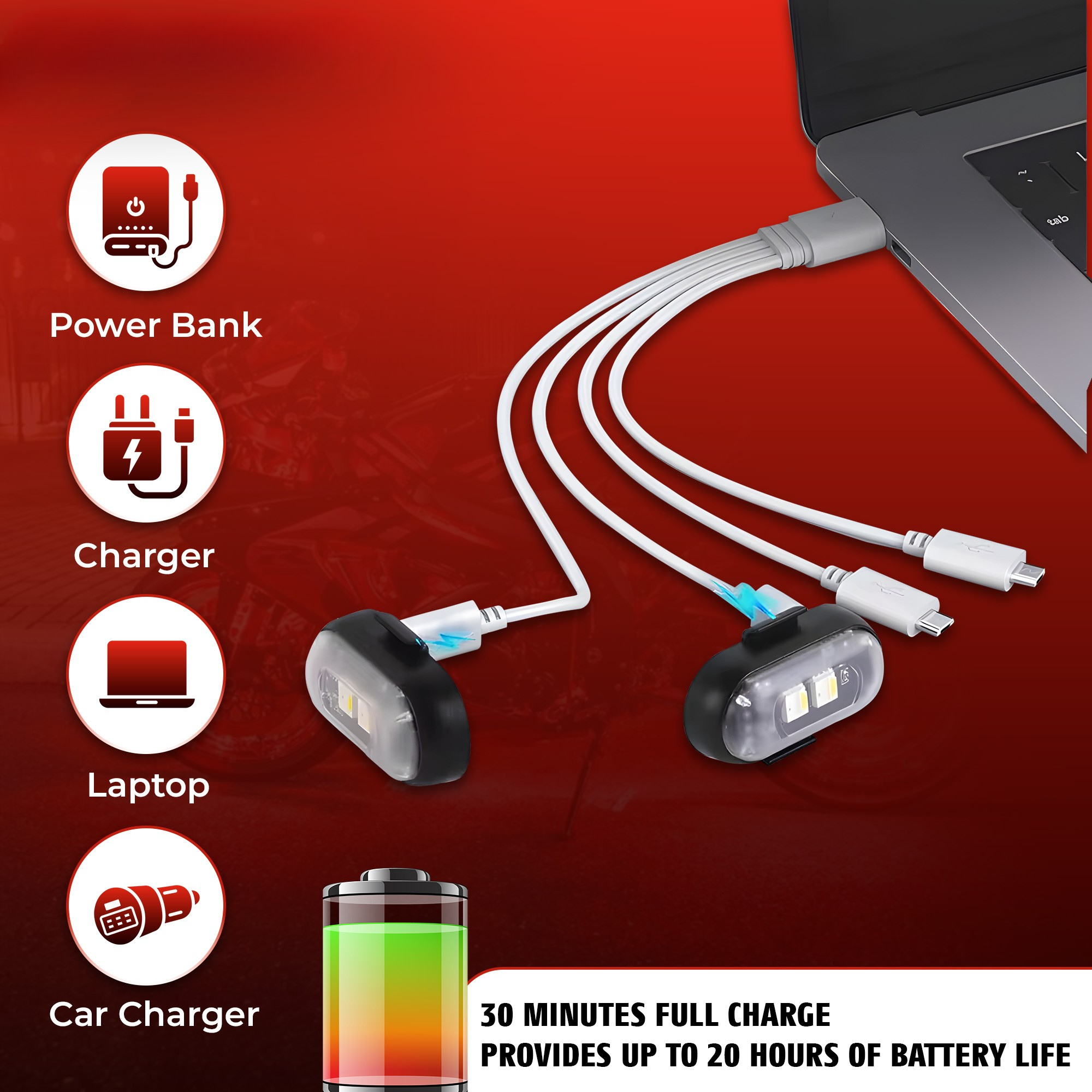 Easy Install Moto Light Kit